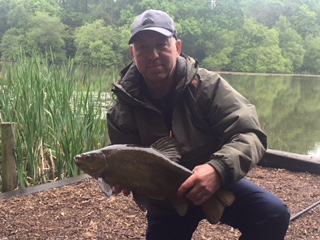 Phil with a 6lb 5oz Tench